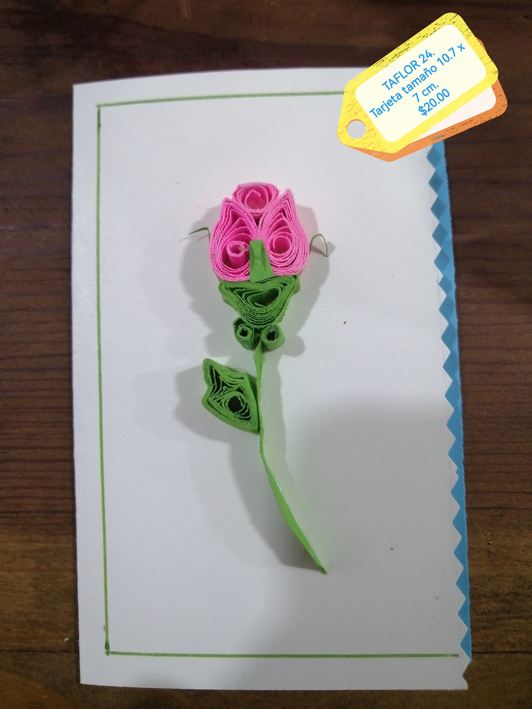 Tarjeta de flores